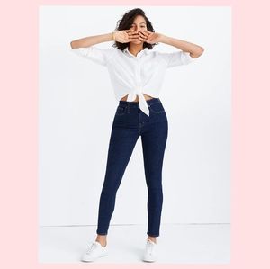 Madewell Jeans Navy Blue Curvy